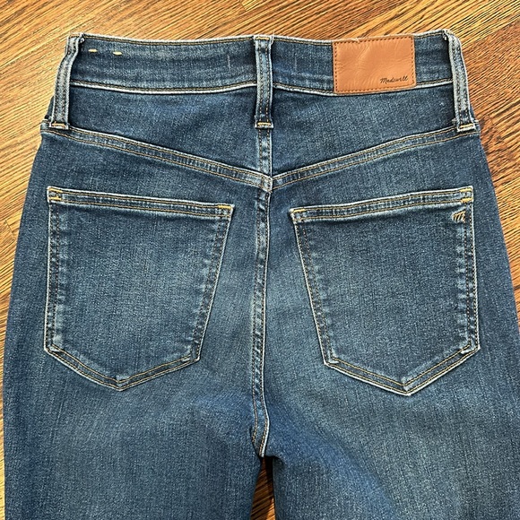 Madewell curvy high rise skinny jeans 25 - Picture 4 of 5
